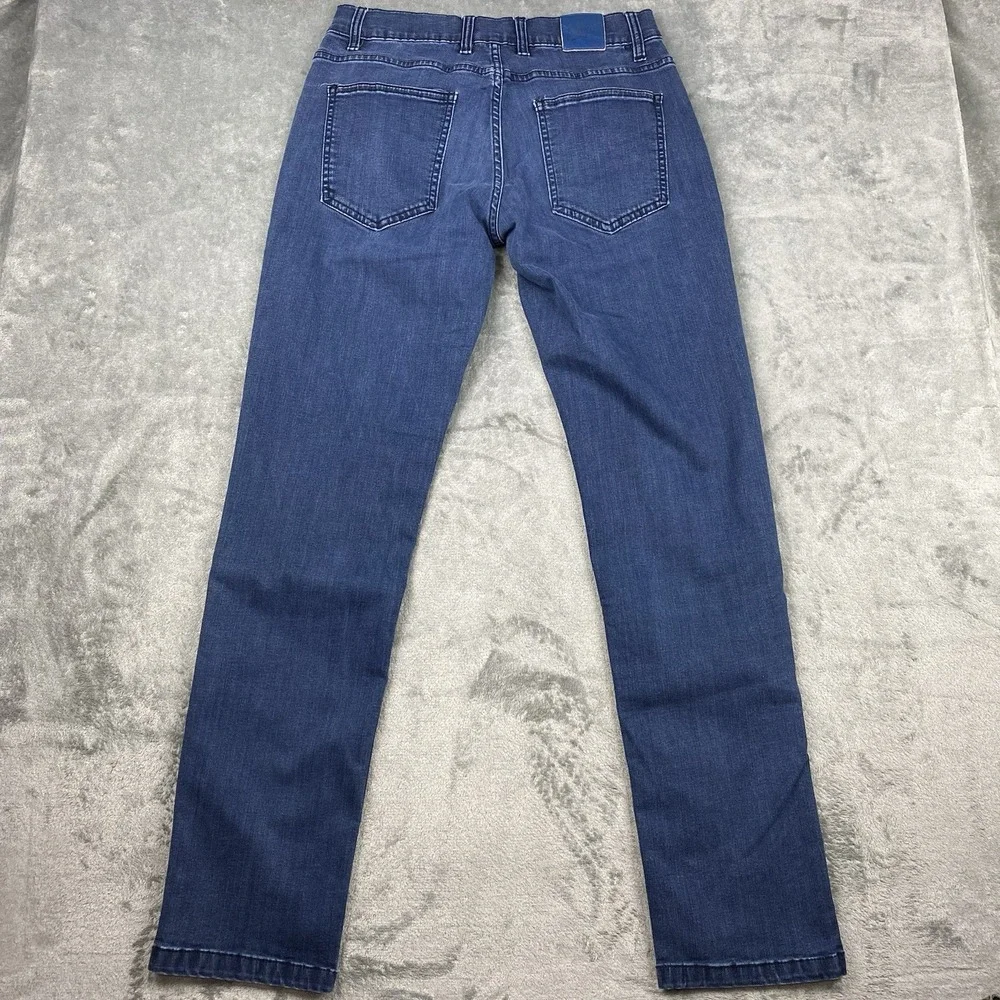 Mugsy Jeans Mens Sz 30x32 (fit 29x30) Studio Blues Slim Straight Stretch FLX3NSB